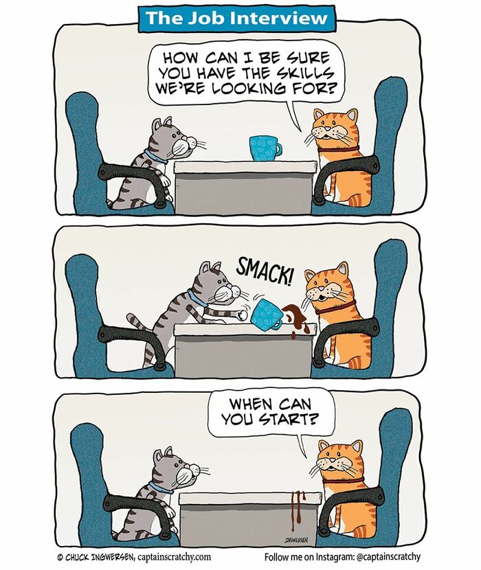 New Funny Comics From A Captain Scratchy Panel