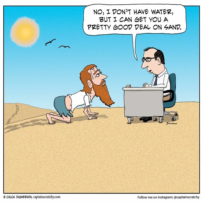 New Funny Comics From A Captain Scratchy Panel