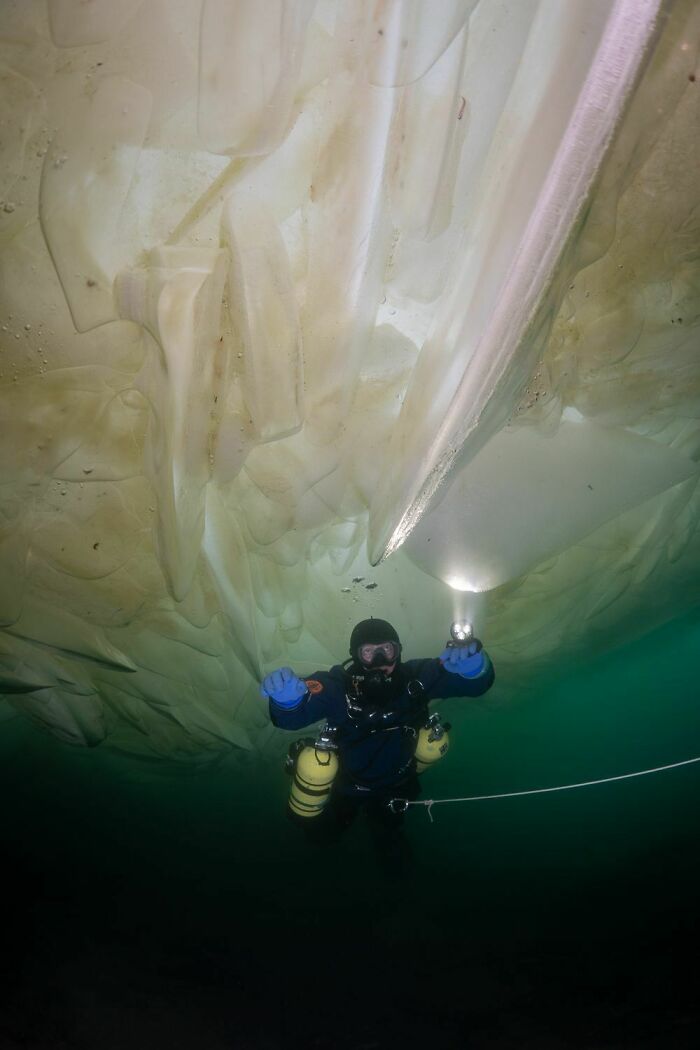 Beneath The Ice: I Took Underwater Shots Of Lake Baikal's Seals (16 Pics)