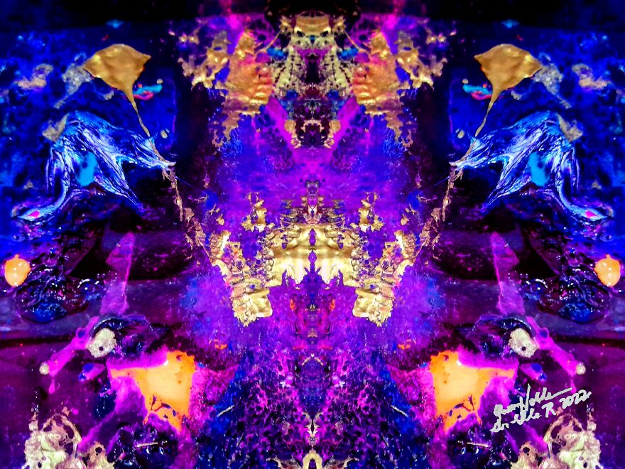 Hallucinating Art By Queennoble Dr. Elle Ramirez