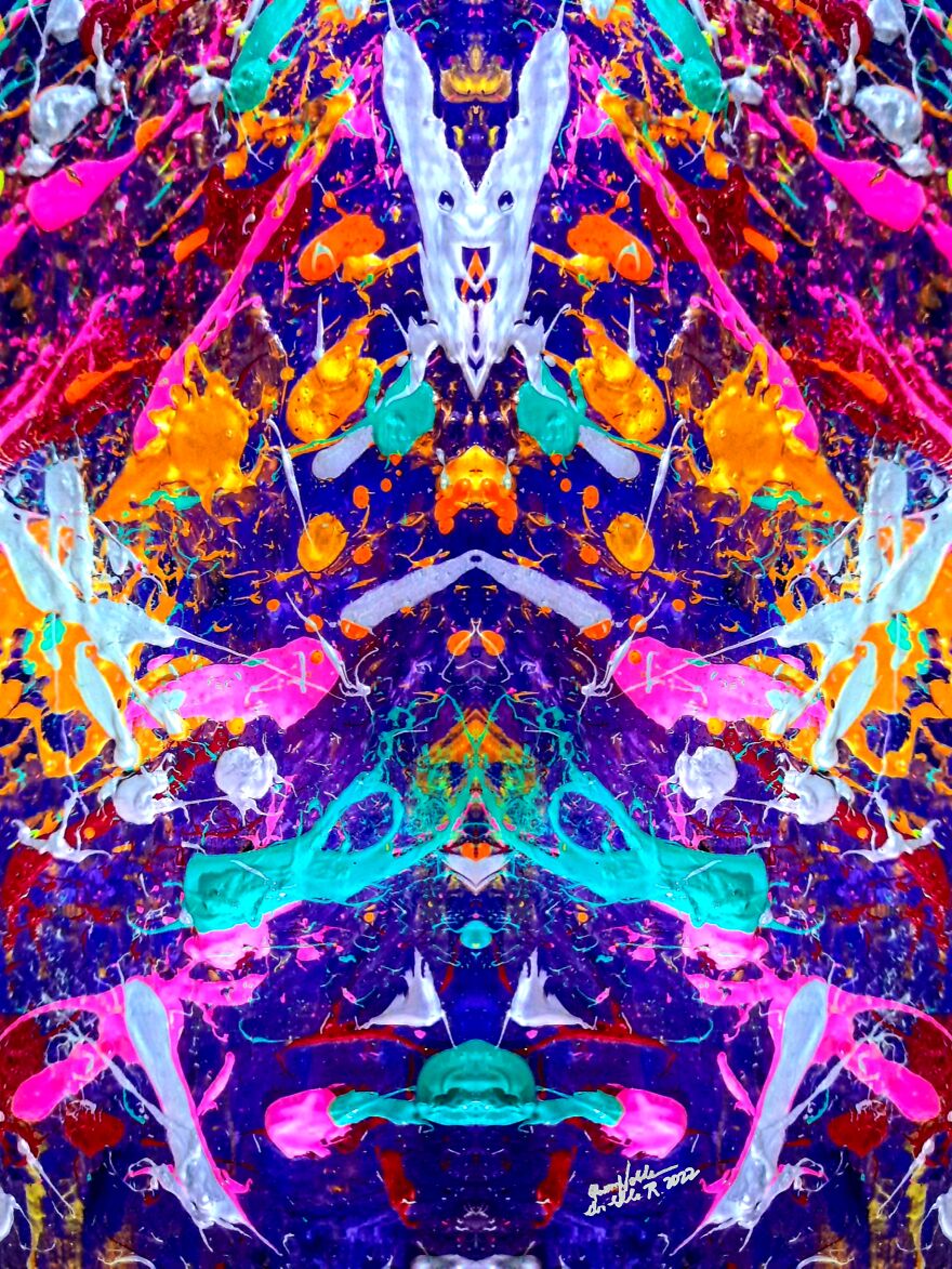 Hallucinating Art By Queennoble Dr. Elle Ramirez