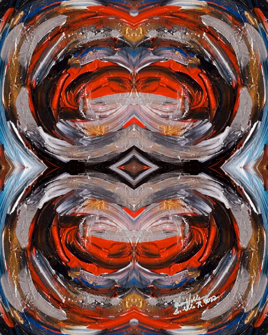 Hallucinating Art By Queennoble Dr. Elle Ramirez