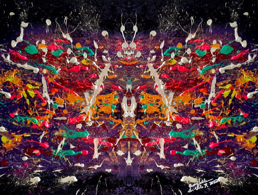 Hallucinating Art By Queennoble Dr. Elle Ramirez