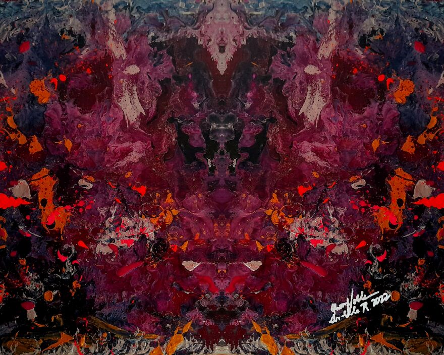 Hallucinating Art By Queennoble Dr. Elle Ramirez