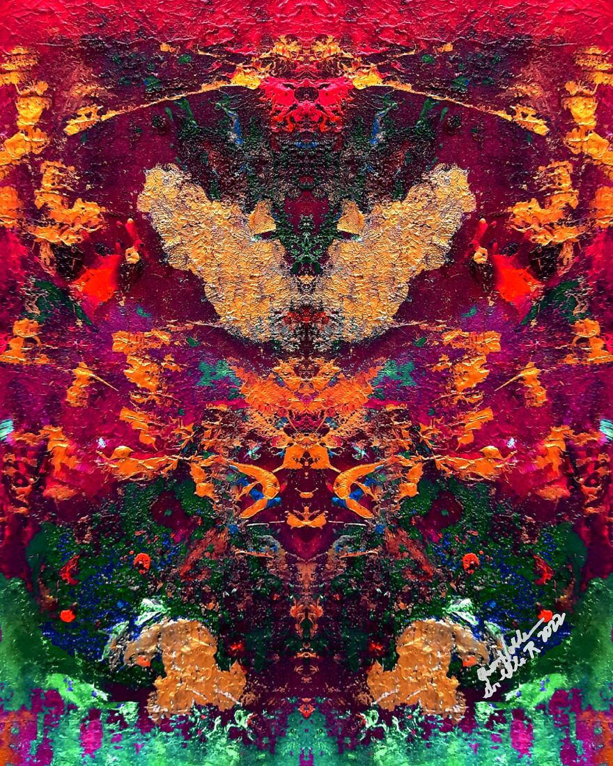 Hallucinating Art By Queennoble Dr. Elle Ramirez