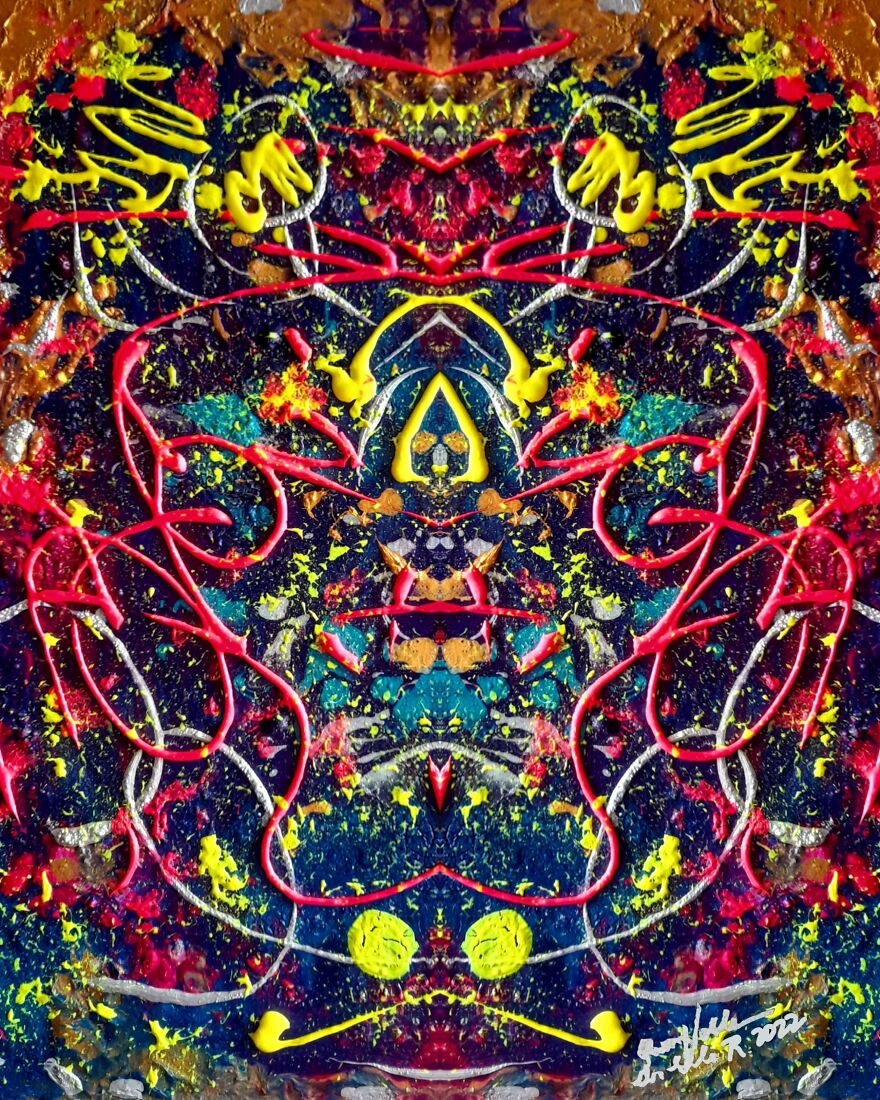 Hallucinating Art By Queennoble Dr. Elle Ramirez