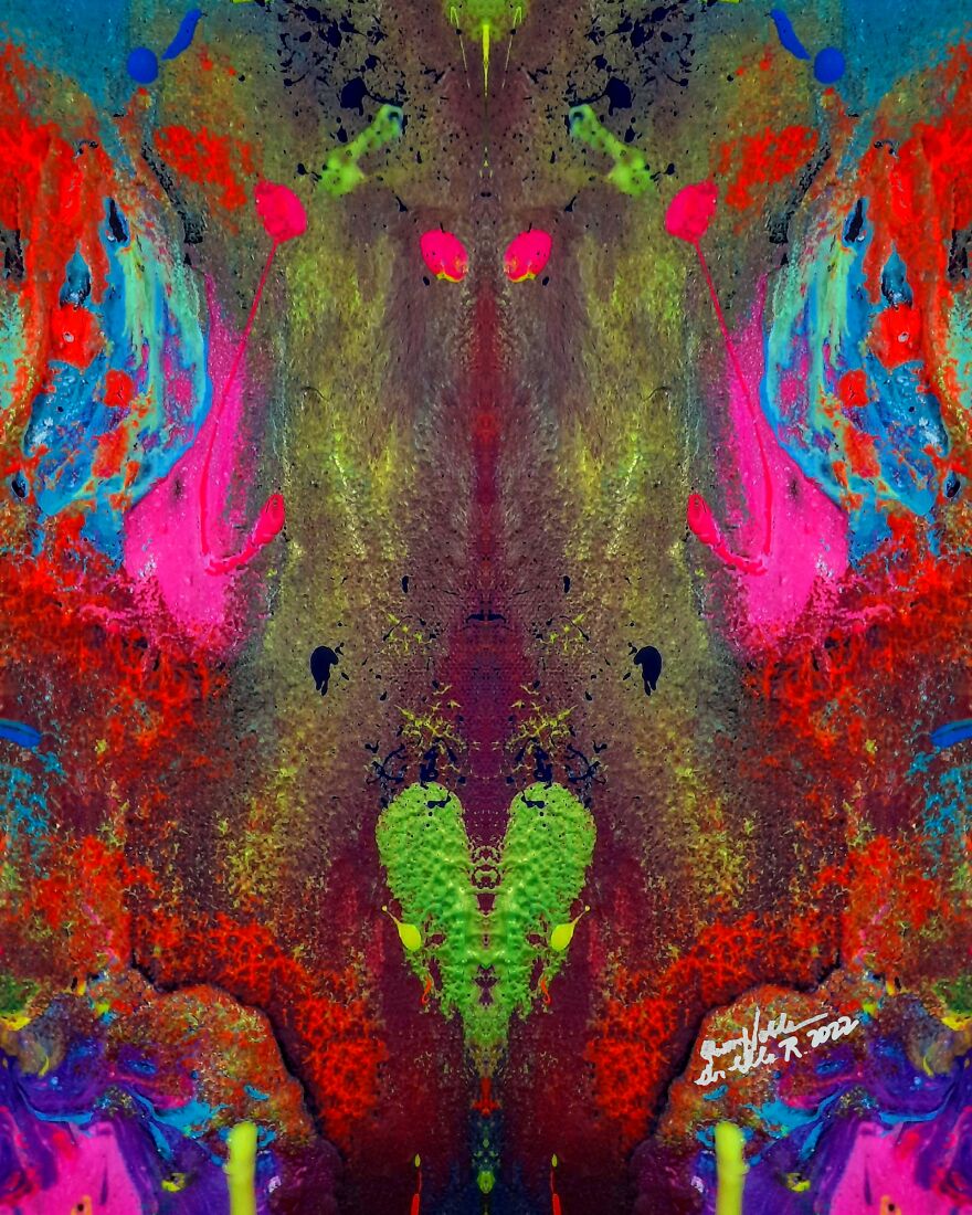 Hallucinating Art By Queennoble Dr. Elle Ramirez