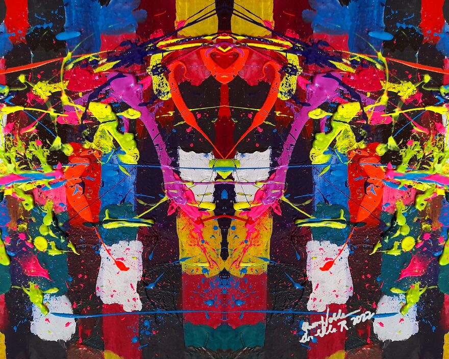 Hallucinating Art By Queennoble Dr. Elle Ramirez