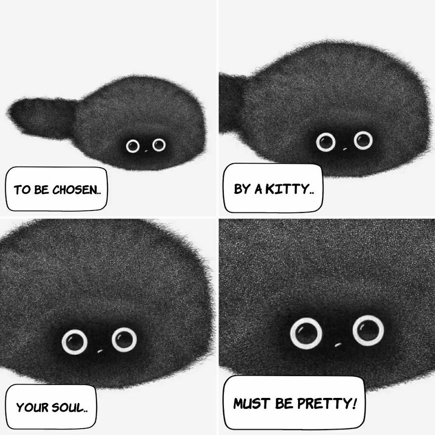 Portuguese Illustrator Immerses Us In The Thoughts Of Cats With Art And A Lot Of Humor