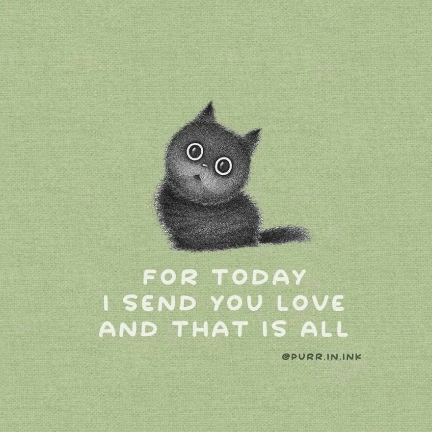 Portuguese Illustrator Immerses Us In The Thoughts Of Cats With Art And A Lot Of Humor
