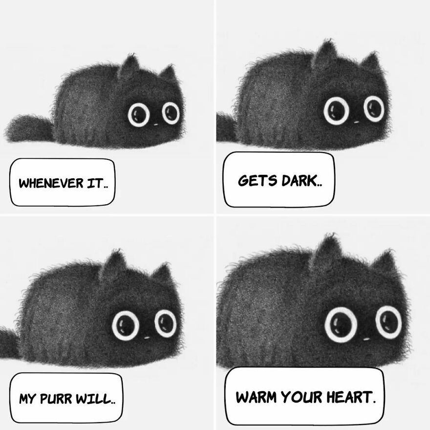 Portuguese Illustrator Immerses Us In The Thoughts Of Cats With Art And A Lot Of Humor