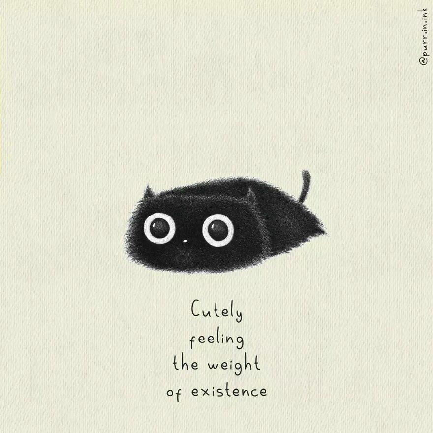 Portuguese Illustrator Immerses Us In The Thoughts Of Cats With Art And A Lot Of Humor