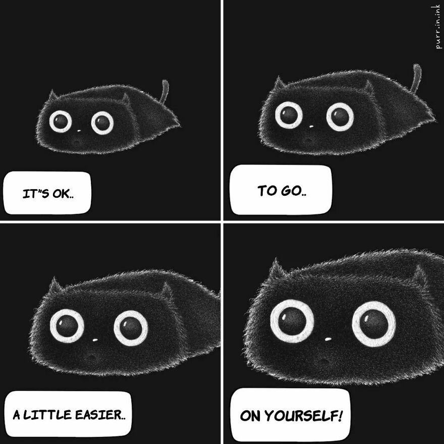 Portuguese Illustrator Immerses Us In The Thoughts Of Cats With Art And A Lot Of Humor