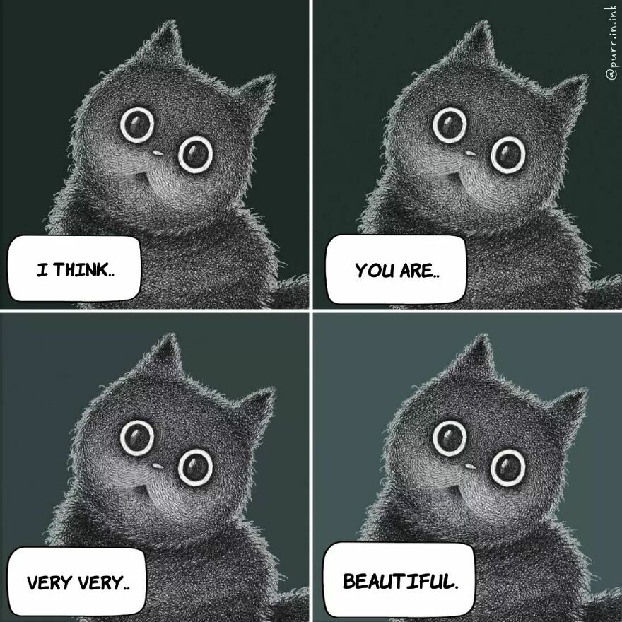 Portuguese Illustrator Immerses Us In The Thoughts Of Cats With Art And A Lot Of Humor