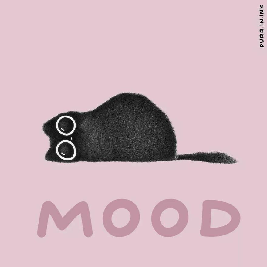 Portuguese Illustrator Immerses Us In The Thoughts Of Cats With Art And A Lot Of Humor