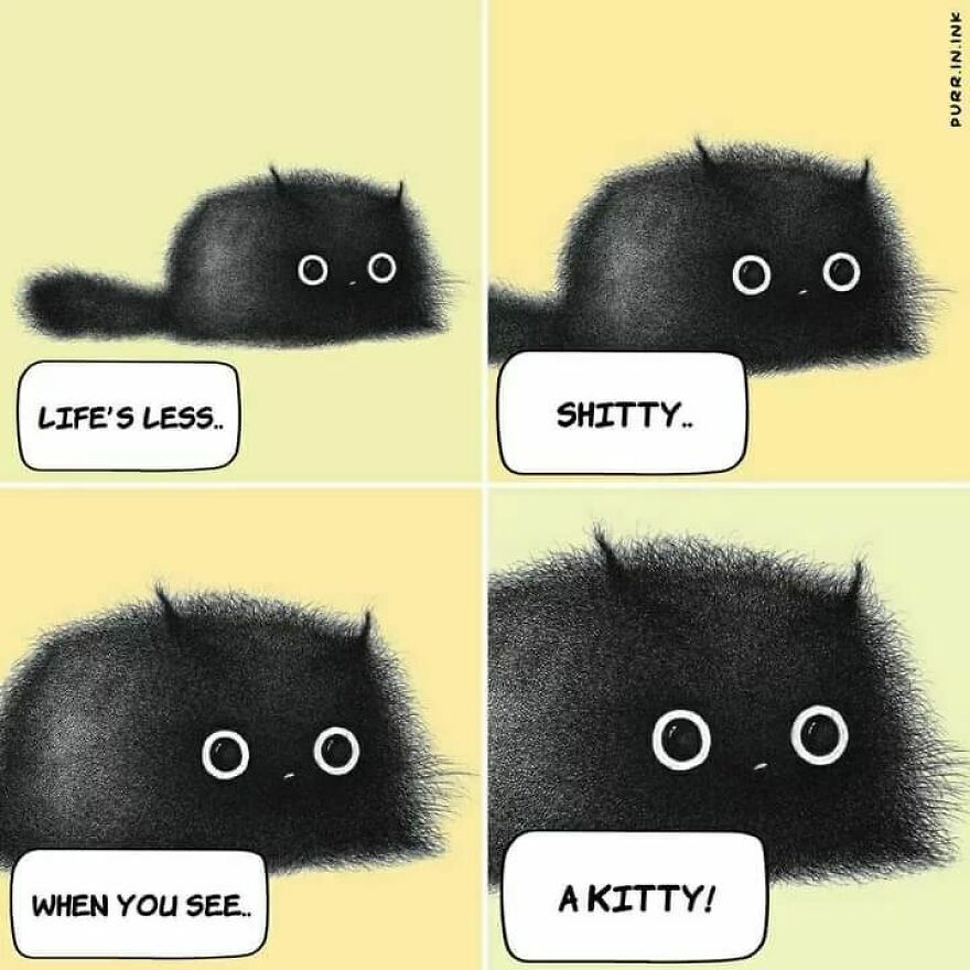 Portuguese Illustrator Immerses Us In The Thoughts Of Cats With Art And A Lot Of Humor