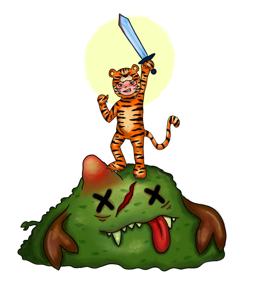 Russian Artists Make A Flash Mob With Art In Support Of A Little Boy Battling Cancer (23 Pics)