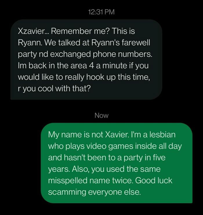 I Don't Know If This Is A Money Thing Or A Serial Killing Attempt, But It Gave Me A Good Laugh Today