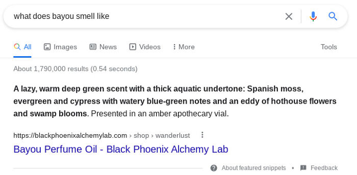 What Does Bayou Smell Like