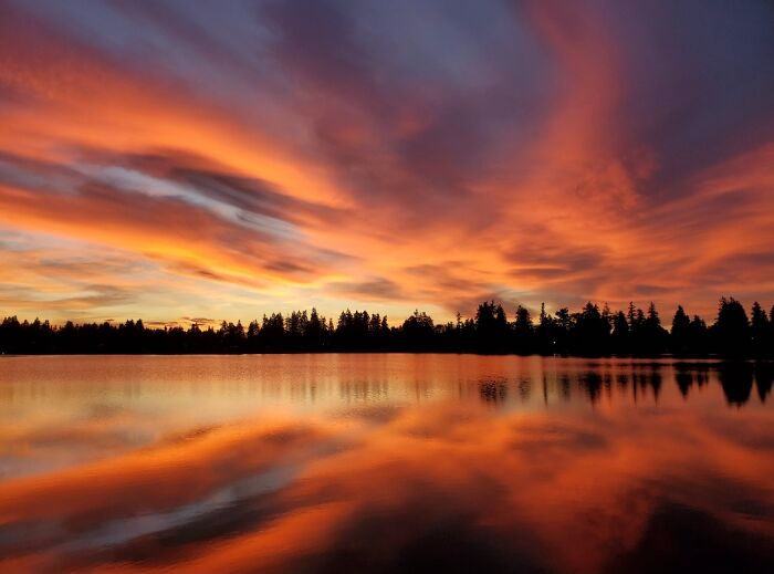 Sunrise In Washington State