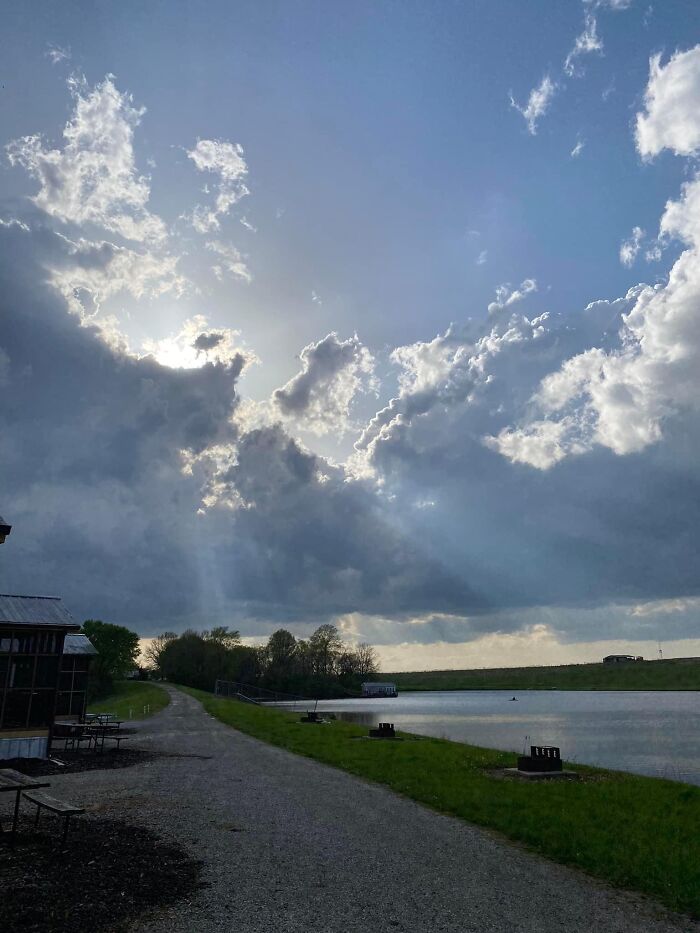 Sunlight Through The Clouds