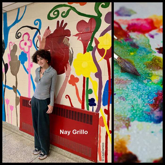 Students' Mural Can Make Change Happen (4 Pics)