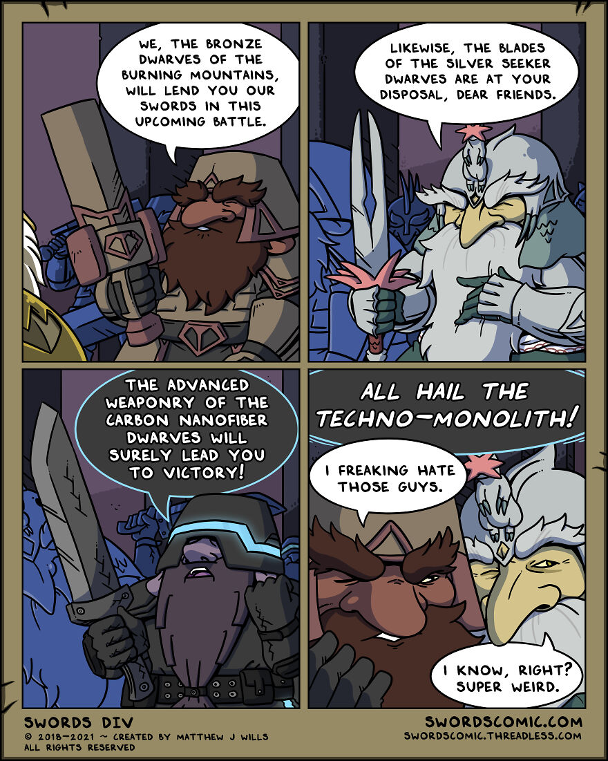 I Couldn't Figure Out How To Make Dwarves Interesting In My Fantasy Setting, But Then I Broke Them In To Tribes And It Really Came Together