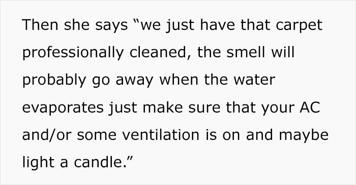 Tenant Attempted To Get Rid Of The Smelly Carpet That's Causing Allergies, Her Landlord Disregarded The Problem Tenant Attempted To Get Rid Of The Smelly Carpet That's Causing Allergies, Her Landlord Disregarded The Problem