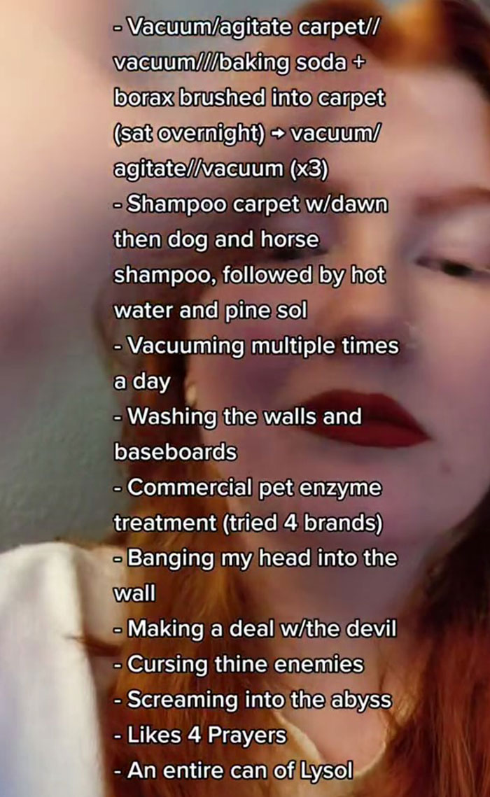 Tenant Attempted To Get Rid Of The Smelly Carpet That's Causing Allergies, Her Landlord Disregarded The Problem Tenant Attempted To Get Rid Of The Smelly Carpet That's Causing Allergies, Her Landlord Disregarded The Problem