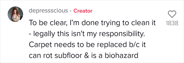 Tenant Attempted To Get Rid Of The Smelly Carpet That's Causing Allergies, Her Landlord Disregarded The Problem Tenant Attempted To Get Rid Of The Smelly Carpet That's Causing Allergies, Her Landlord Disregarded The Problem