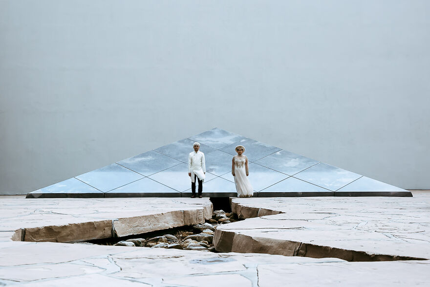 Photographed By Chrissy Gilmartin Of Chrissy Gilmartin Photography In Noguchi Gardens In Costa Mesa California, USA