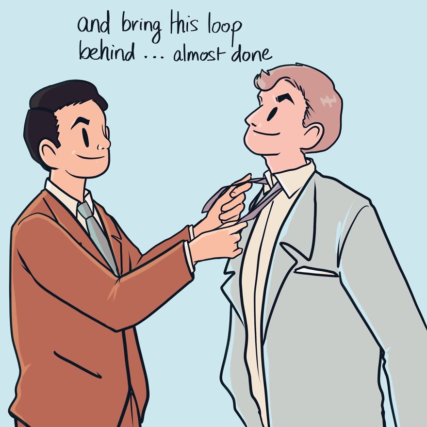 When You Both Cleaned Up Well