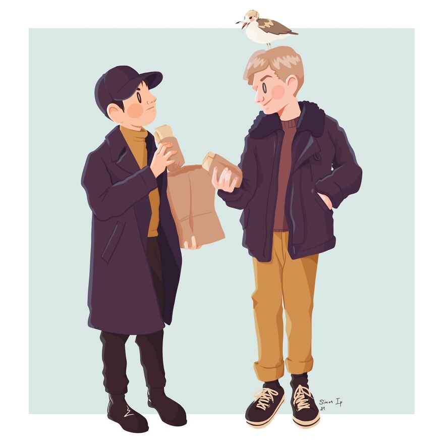 When You Need To Protect Your Food From That Persistent Seagull