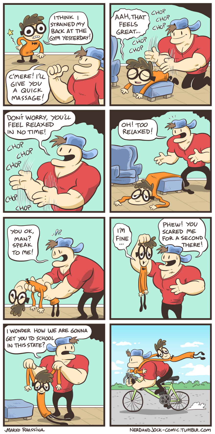 This Artist Makes Quirky Comics With Sudden Twists