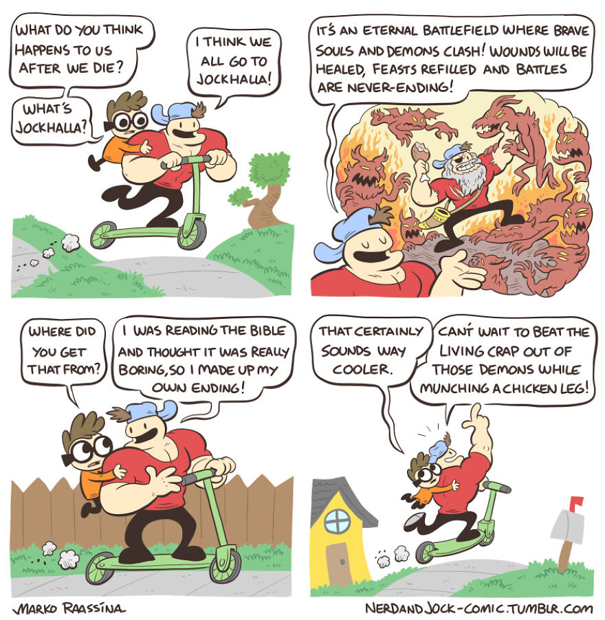 This Artist Makes Quirky Comics With Sudden Twists