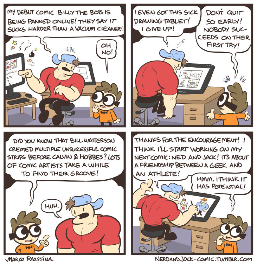 This Artist Makes Quirky Comics With Sudden Twists