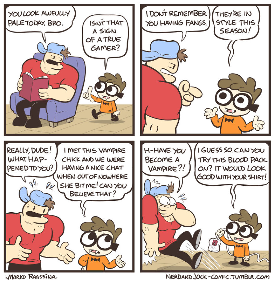 This Artist Makes Quirky Comics With Sudden Twists