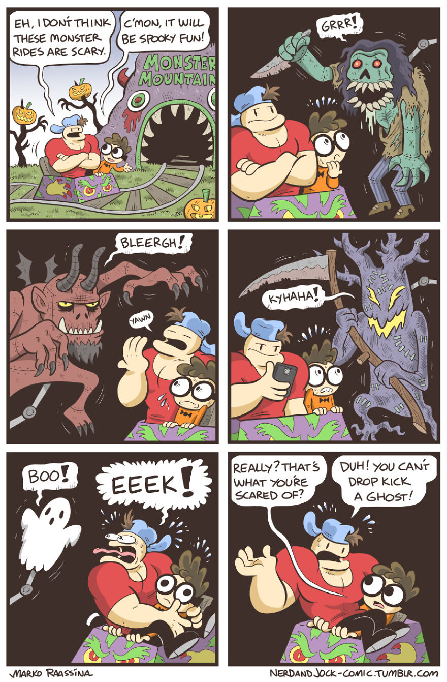 This Artist Makes Quirky Comics With Sudden Twists