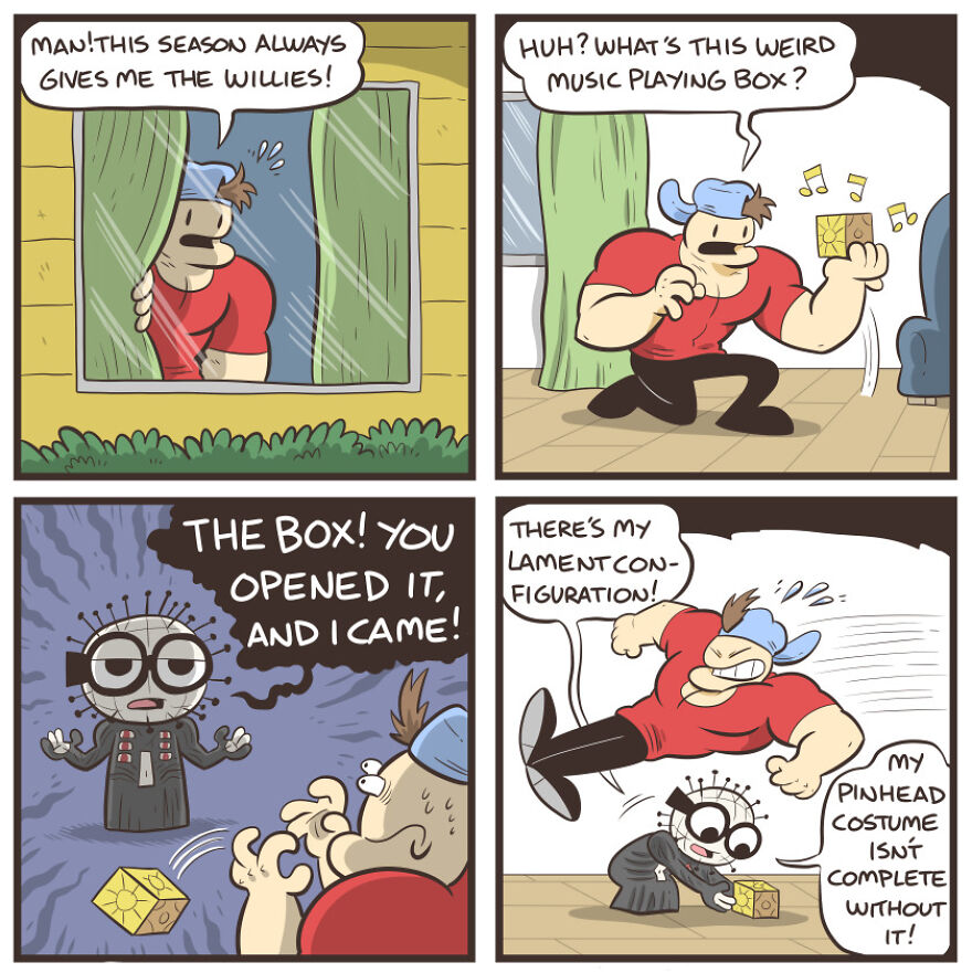 This Artist Makes Quirky Comics With Sudden Twists