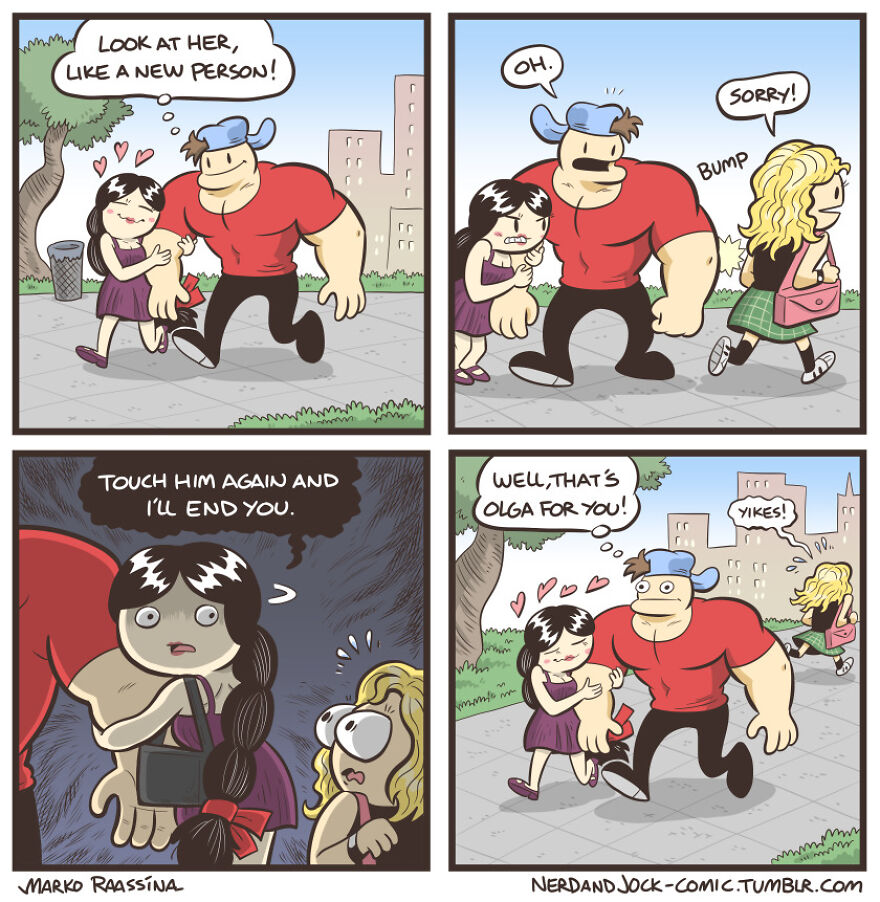 This Artist Makes Quirky Comics With Sudden Twists