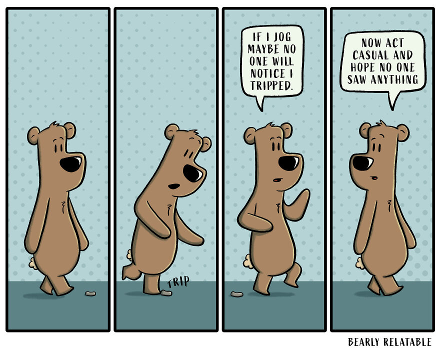 Bearly Relatable Comic