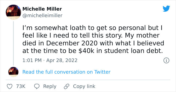 Woman Split Student Loan Payback With Her Mom, When She Passed Away She Found Out That She Owed $80K On $15K Of Debt Woman Split Student Loan Payback With Her Mom, When She Passed Away She Found Out That She Owed $80K On $15K Of Debt