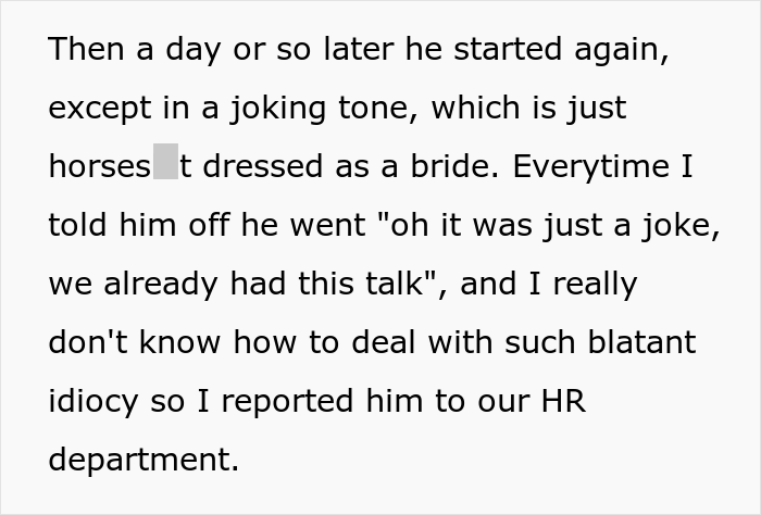 Guy Gets Fired As A Result Of A Female Co-Worker Reporting Him To HR Because He Kept Complaining About Her Buzzcut