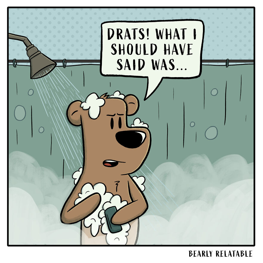 Bearly Relatable Comic
