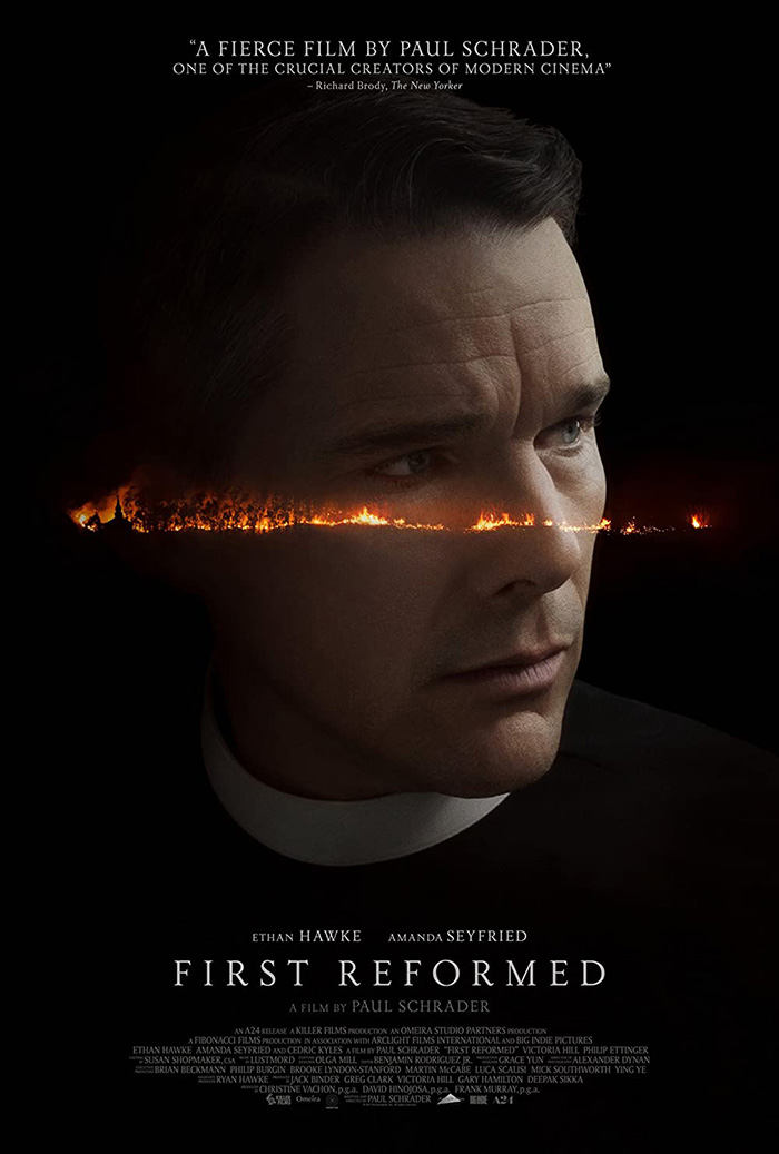 Movie poster for “ First Reformed”