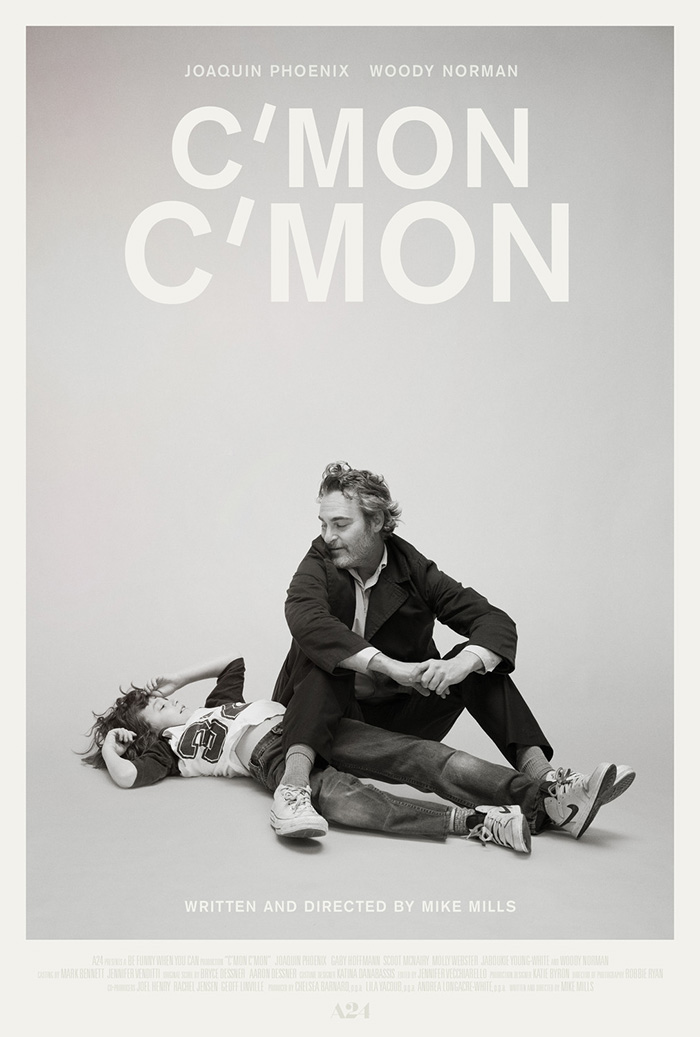 Movie poster for “ C'mon C'mon”
