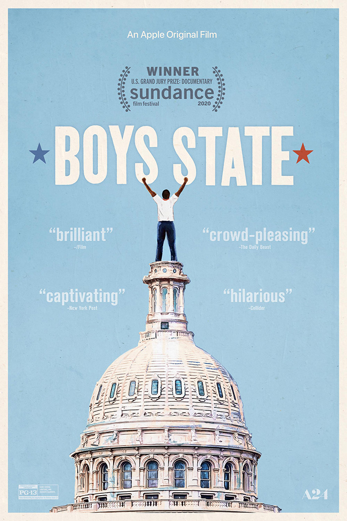 Movie poster for “ Boys State”