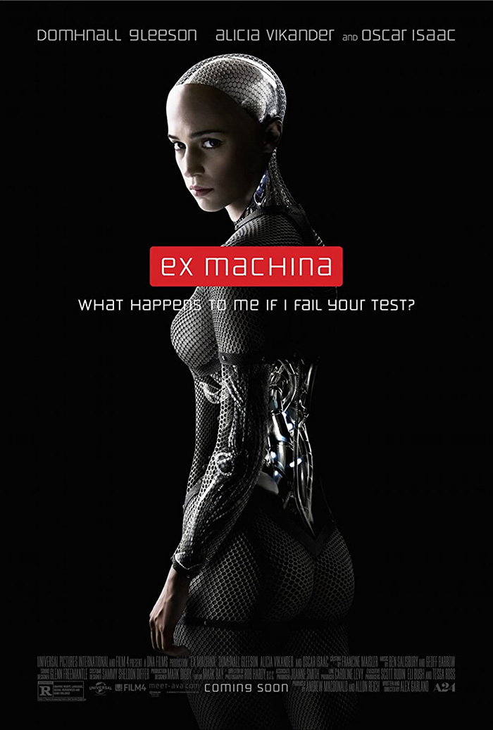 Movie poster for “ Ex Machina”