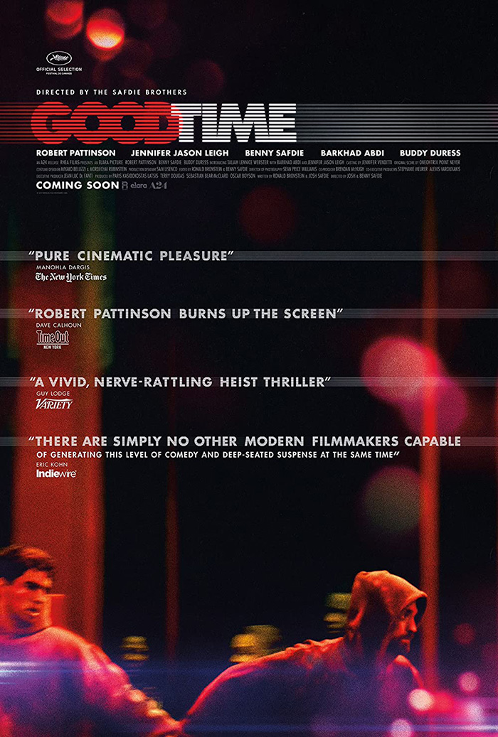Movie poster for “ Good Time”