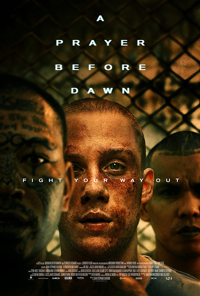 Movie poster for “ A Prayer Before Dawn”